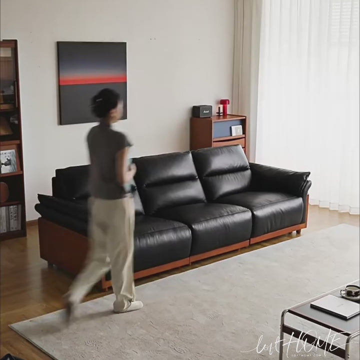 Vintage boxwood genuine leather electric recliner 4 seater sofa edgeless color swatches.