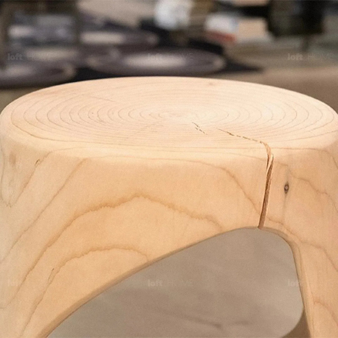 Rustic wood side table geppo environmental situation.