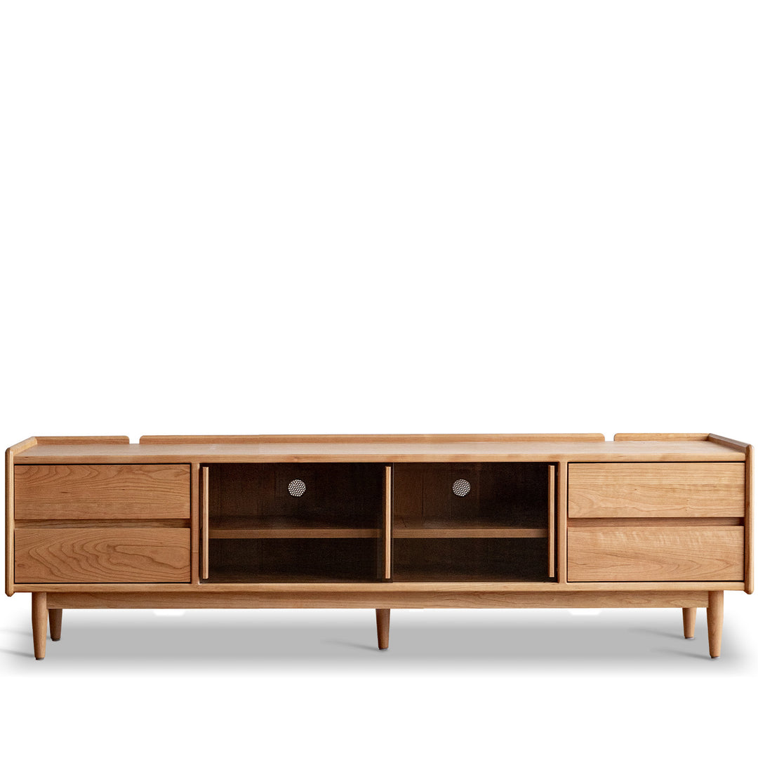 Scandinavian Cherry Wood TV Console VISTA