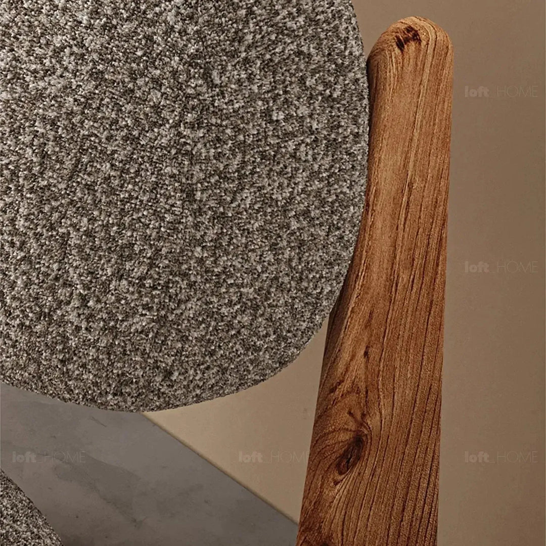 Cream elm wood 1 seater sofa vista conceptual design.