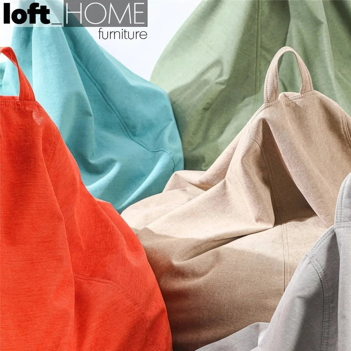 Modern fabric bean bag sofa lelinta detail 26.