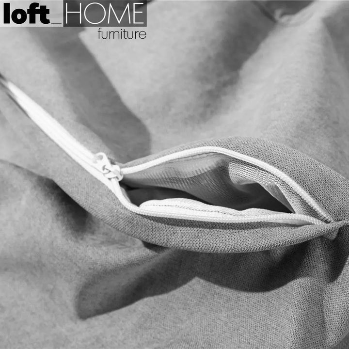 Modern fabric bean bag sofa lelinta detail 2.