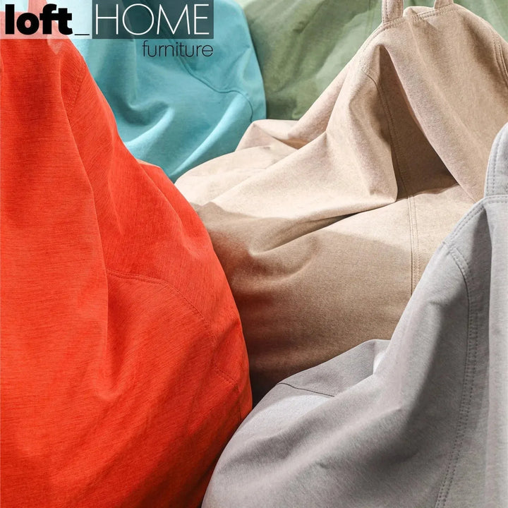 Modern fabric bean bag sofa lelinta detail 10.