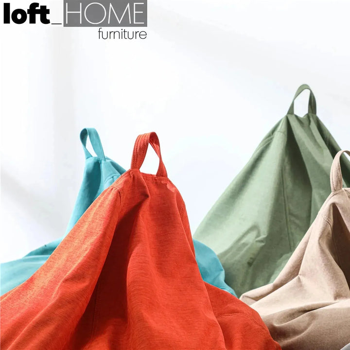 Modern fabric bean bag sofa lelinta detail 27.