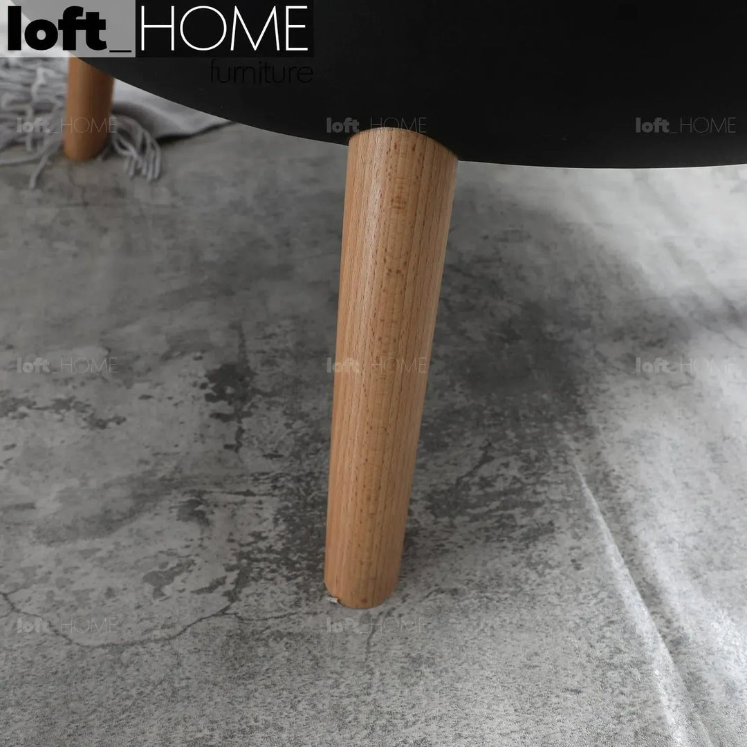 Modern fabric ottoman makron conceptual design.