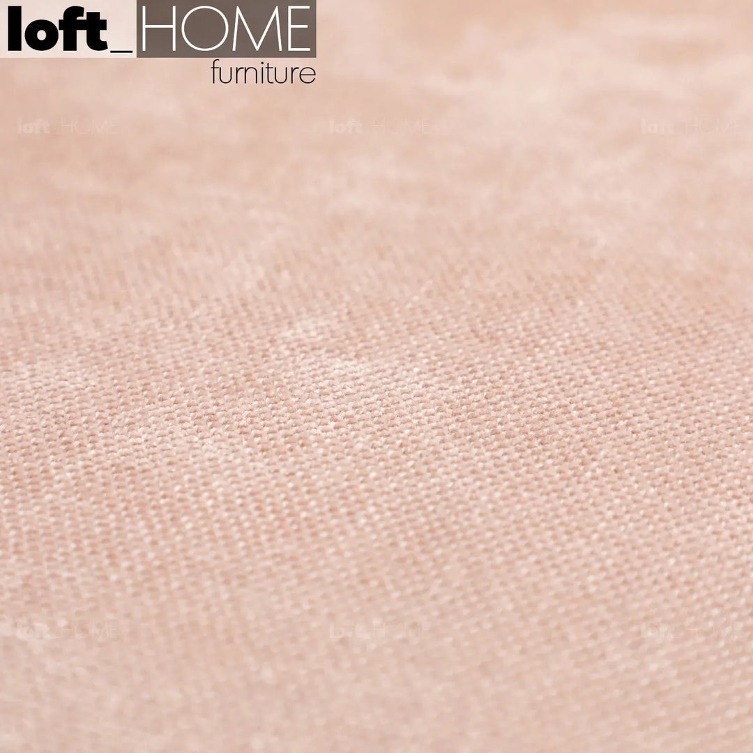 Modern fabric ottoman makron color swatches.