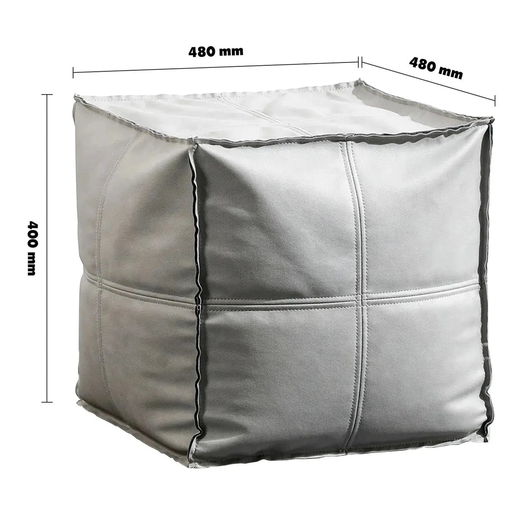 Modern fabric ottoman surya size charts.