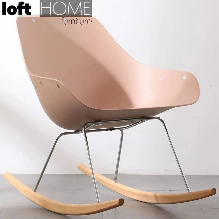 Scandinavian fabric rocking 1 seater sofa kai situational feels.