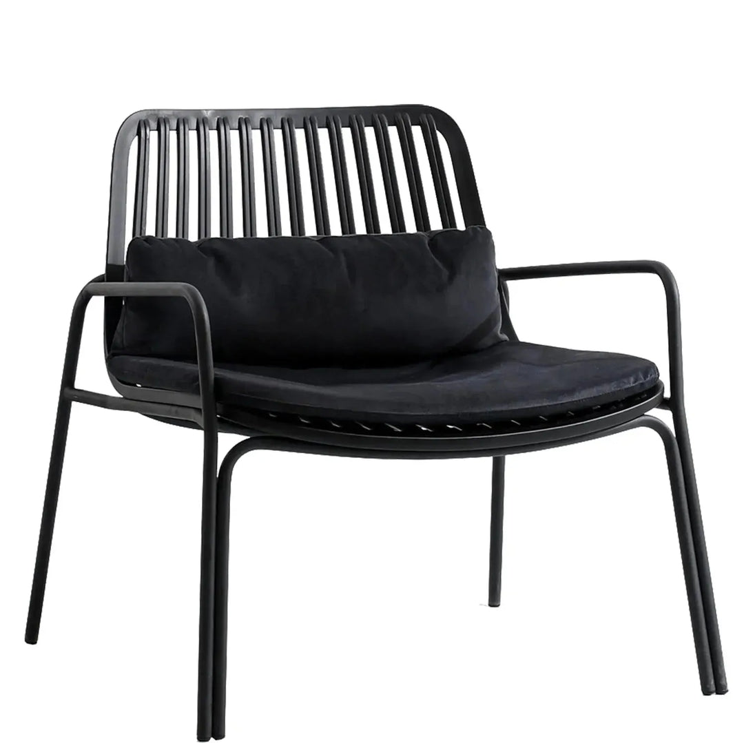 Modern plastic 1 seater sofa rhonda in still life.