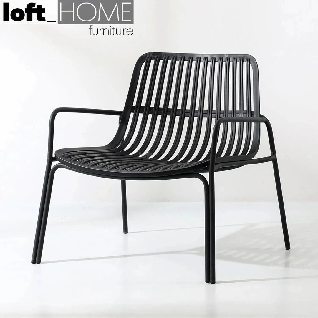 Modern plastic 1 seater sofa rhonda conceptual design.