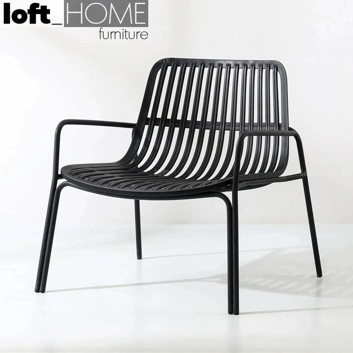 Modern plastic 1 seater sofa rhonda conceptual design.