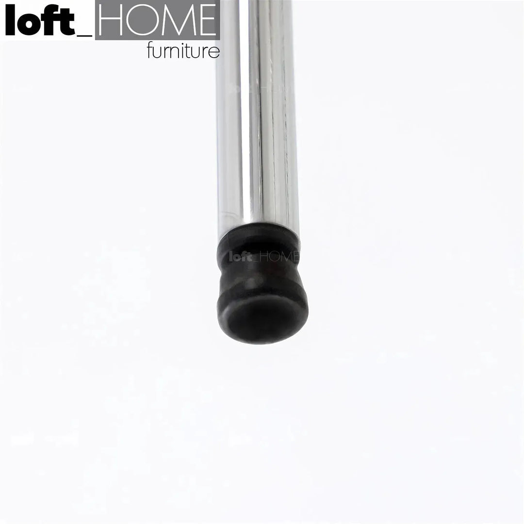 Contemporary plastic dining chair apollo clear in details.