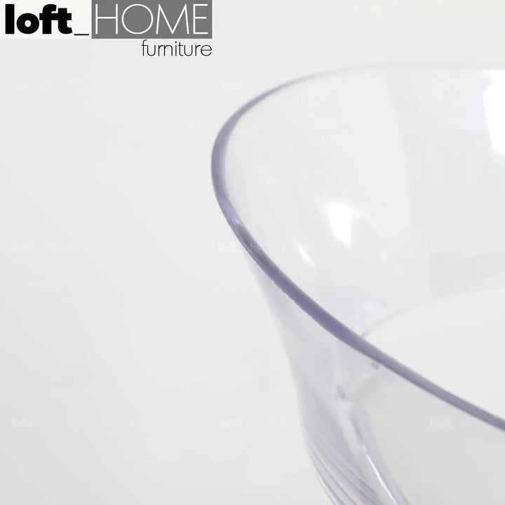 Contemporary plastic dining chair renzo environmental situation.