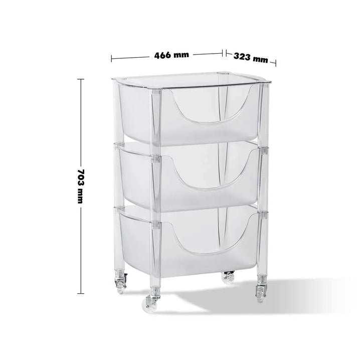Contemporary plastic drawer cabinet loja size charts.
