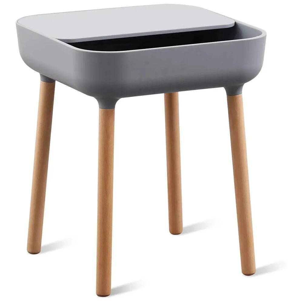 Contemporary plastic side table una conceptual design.