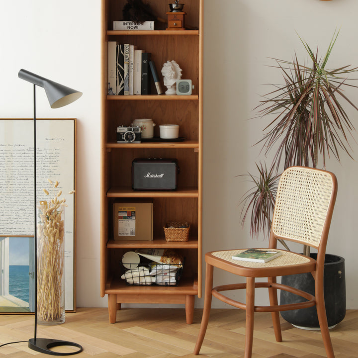 Scandinavian rattan dining chair no811 primary product view.