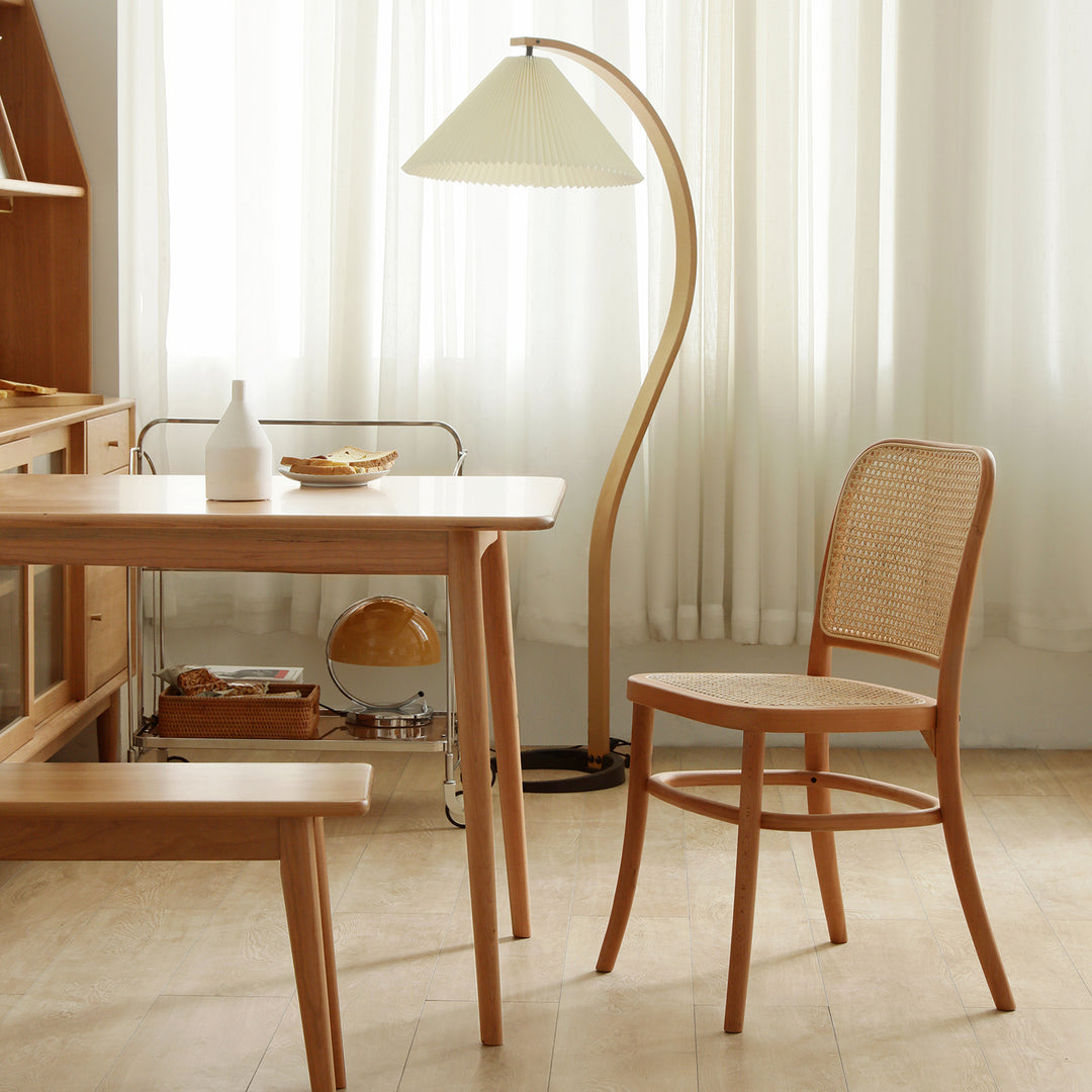 Scandinavian rattan dining chair no811 conceptual design.