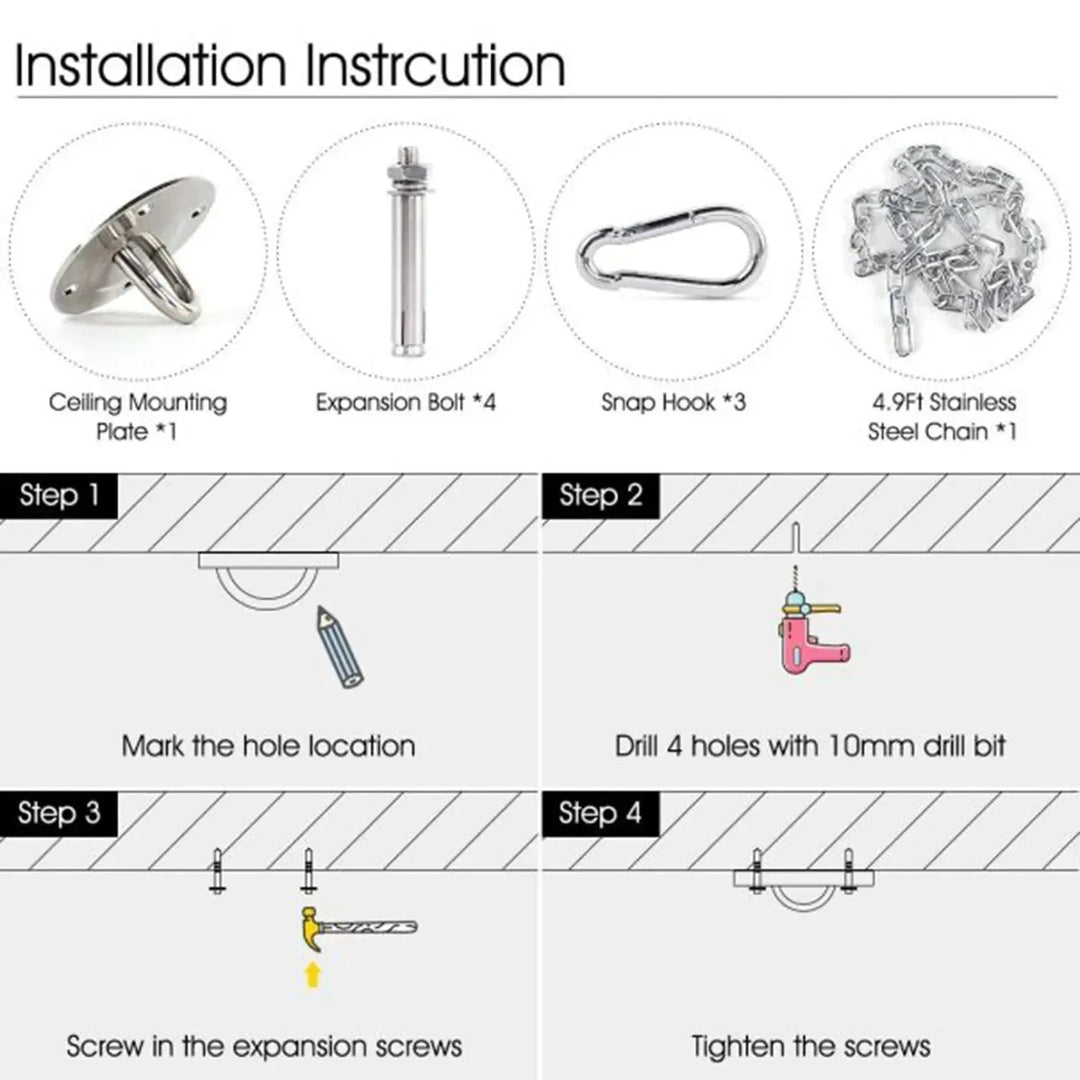 Scandinavian woven rope hanging chair 1 seater sofa net in real life style.