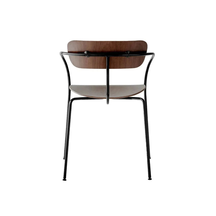 Industrial wood armrest dining chair pavilion av2 detail 1.