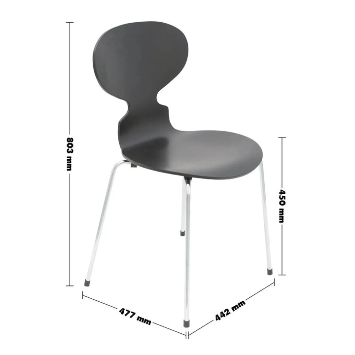 Industrial wood dining chair 2pcs set rift size charts.