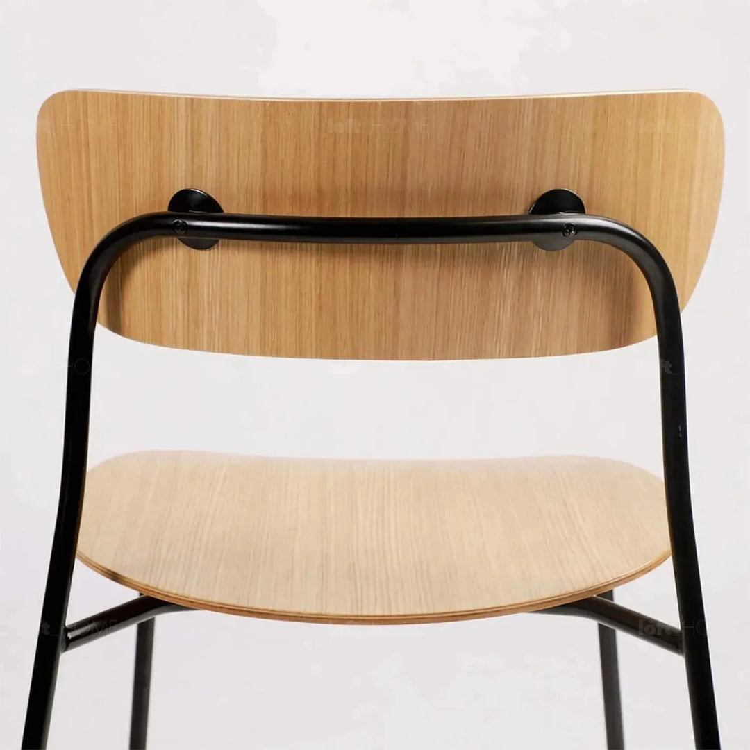 Industrial wood dining chair pavilion av1 conceptual design.