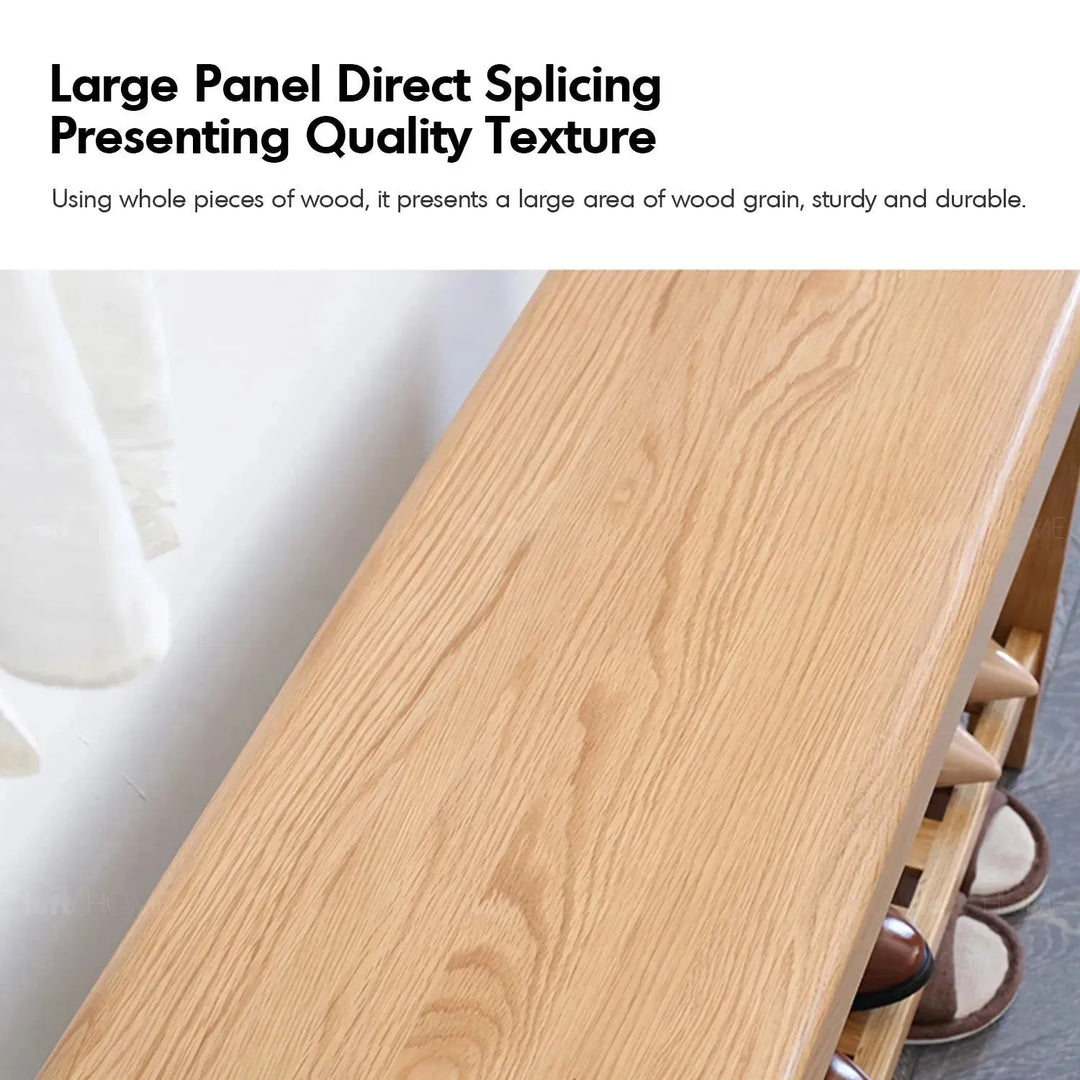 Scandinavian wood footstool norway with context.