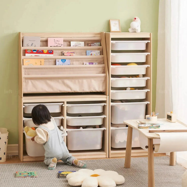 Scandinavian wood kids drawer cabinet whimsi detail 3.