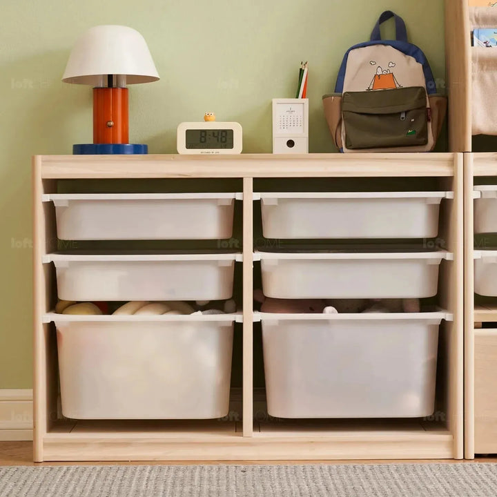 Scandinavian wood kids drawer cabinet whimsi detail 4.