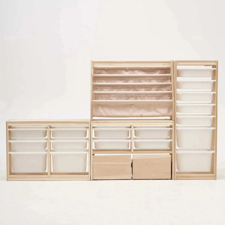 Scandinavian wood kids drawer cabinet whimsi detail 6.