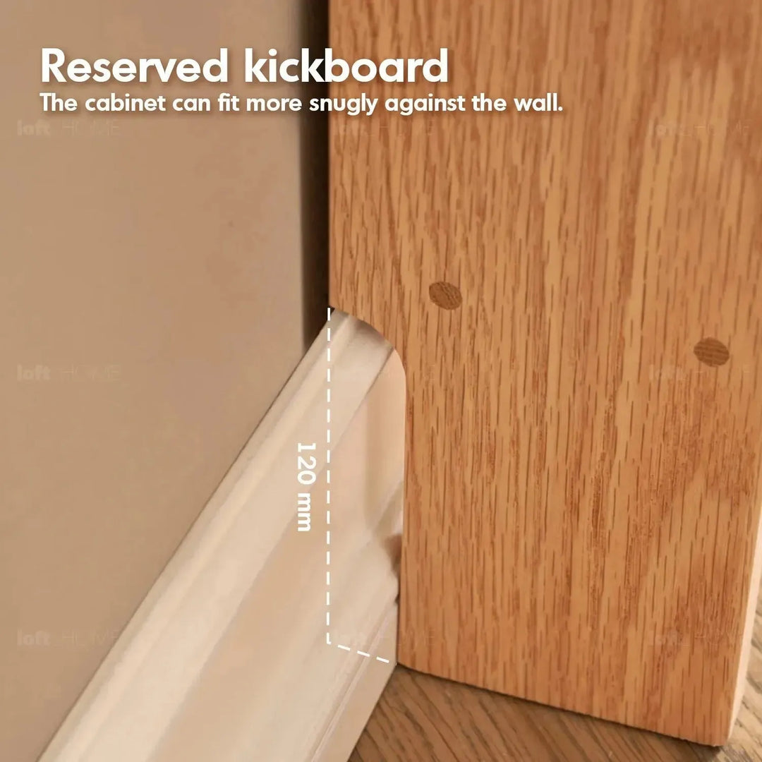 Scandinavian wood display shelf chic slim situational feels.