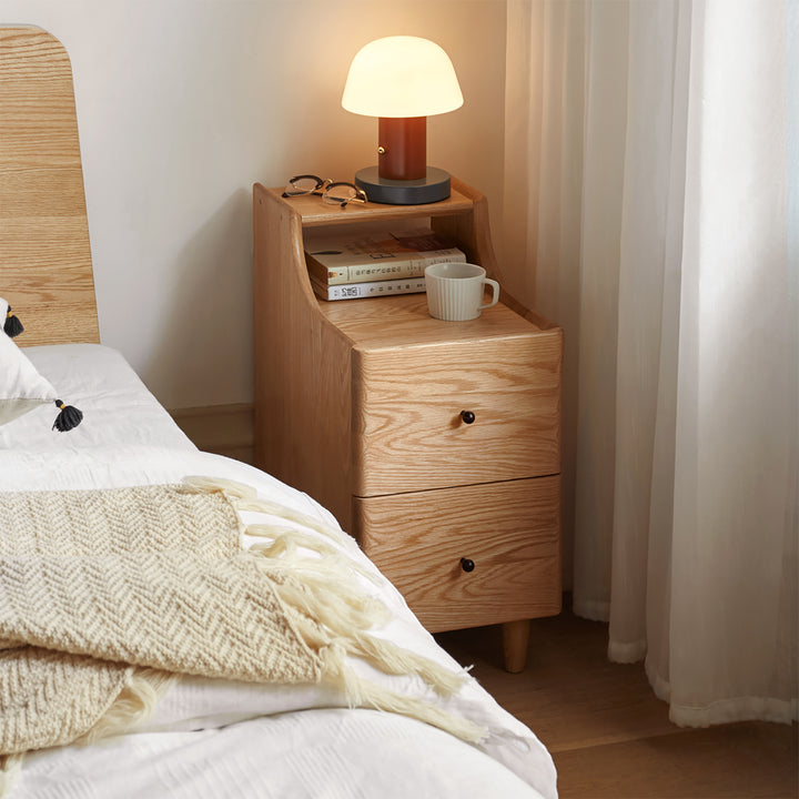 Scandinavian Wood Side Table BESIDE