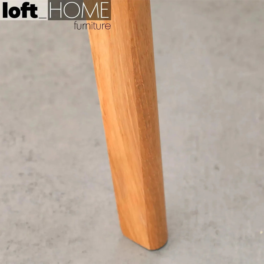 Scandinavian wood side table deauville conceptual design.