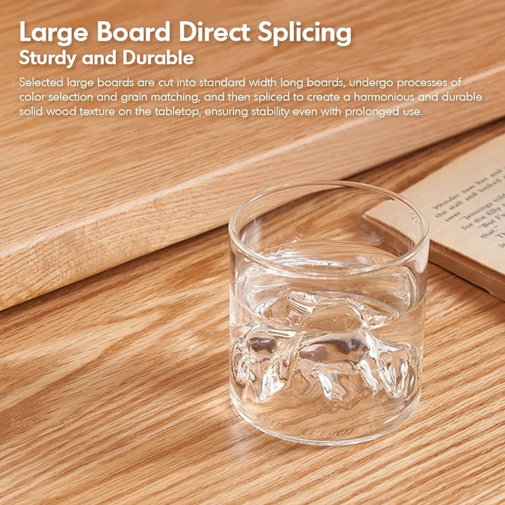 Scandinavian wood caster wheel extendable study table twin layer environmental situation.