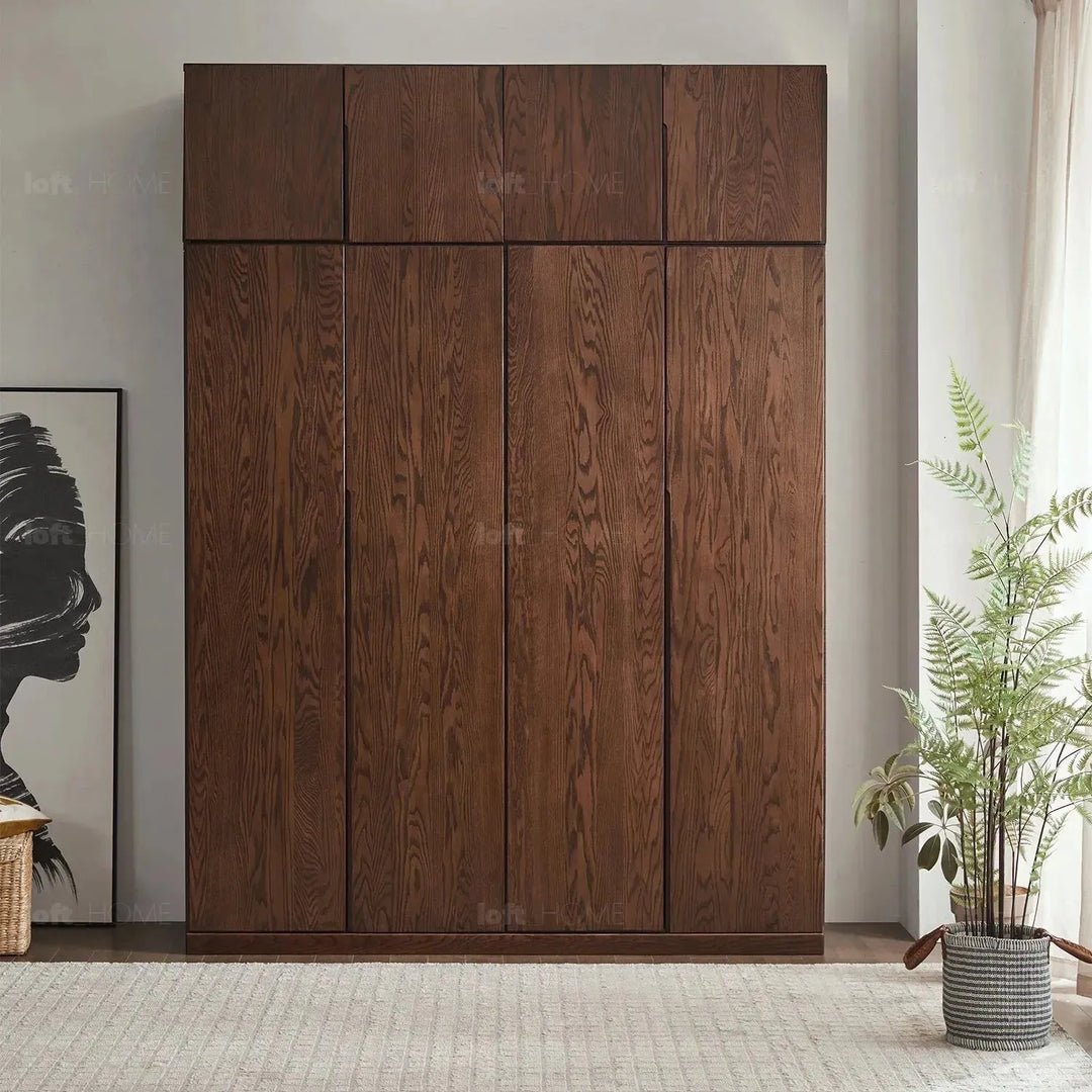 Scandinavian wood wardrobe belle detail 14.