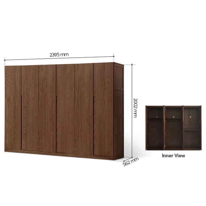 Scandinavian wood wardrobe belle detail 31.