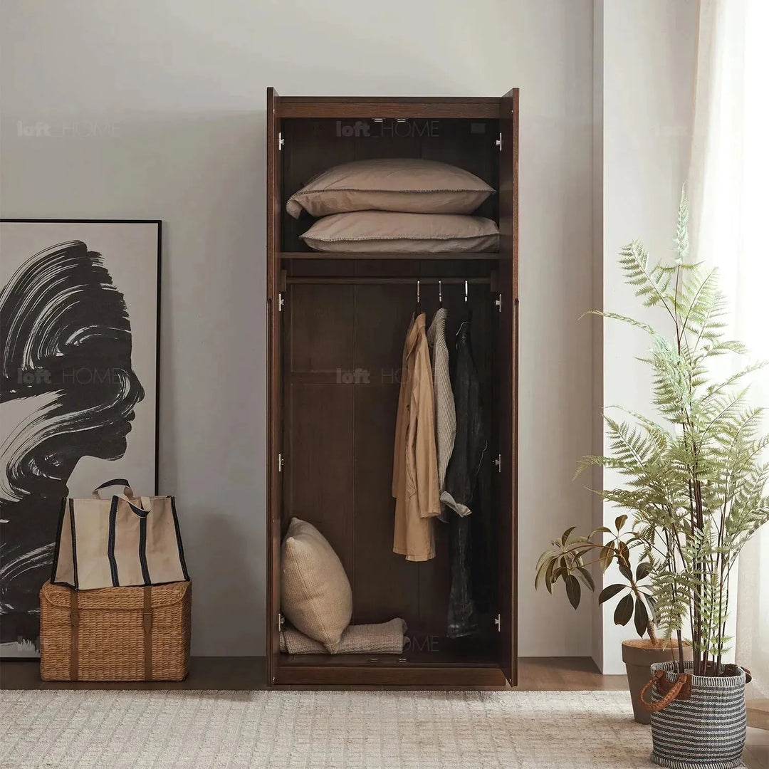 Scandinavian wood wardrobe belle detail 12.