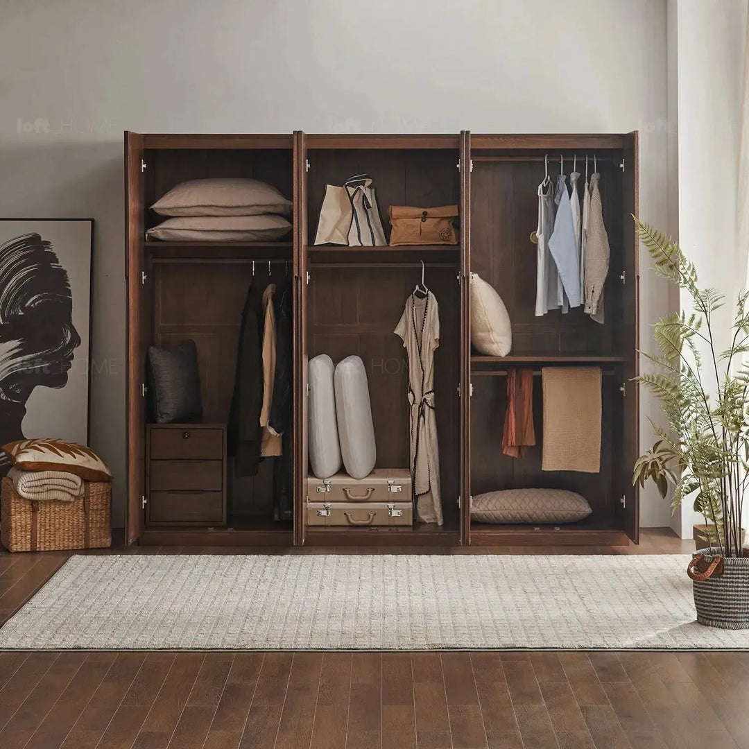 Scandinavian wood wardrobe belle detail 19.