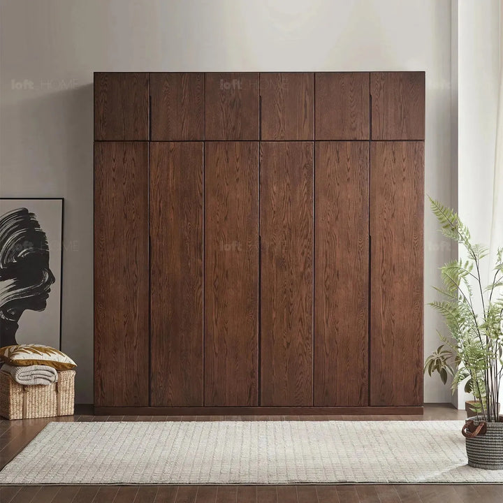 Scandinavian wood wardrobe belle detail 18.