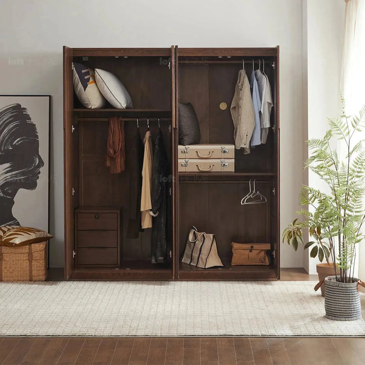 Scandinavian wood wardrobe belle detail 16.