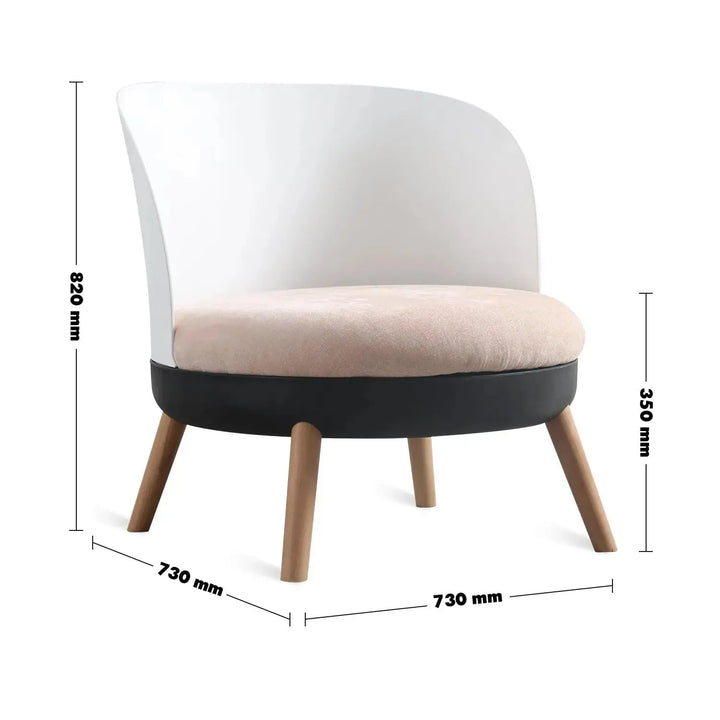 Modern fabric 1 seater sofa makron size charts.