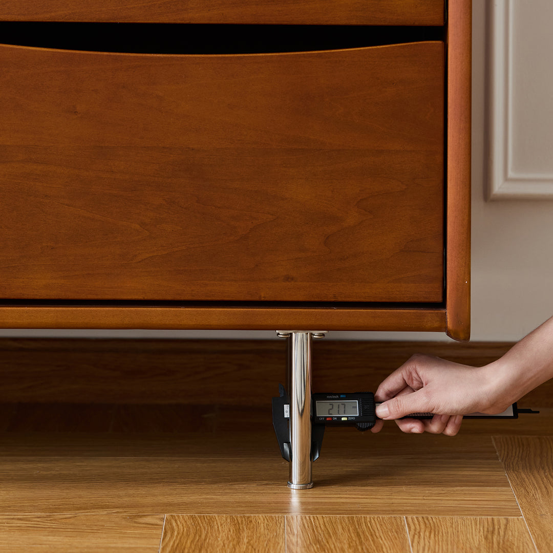 Vintage boxwood chest of 9 drawers mies color swatches.