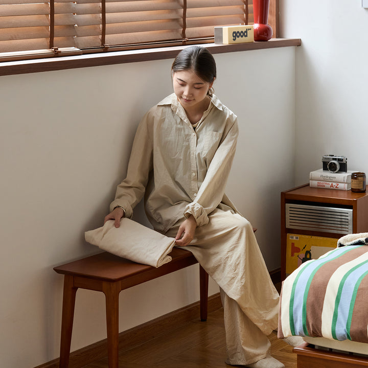 Vintage boxwood dining bench mies size charts.