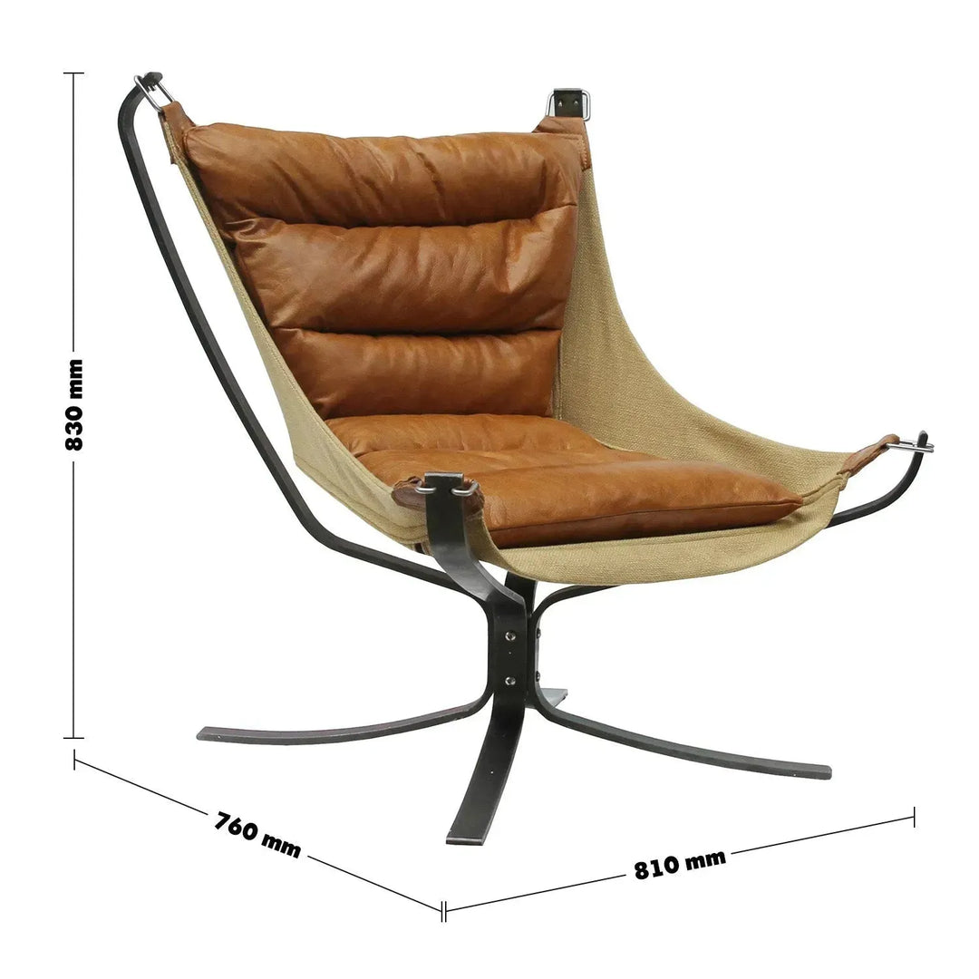 Industrial genuine leather 1 seater sofa hopper size charts.
