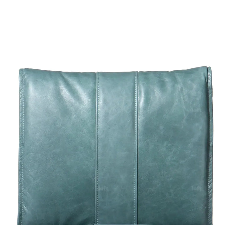 Industrial genuine leather dining chair lux environmental situation.