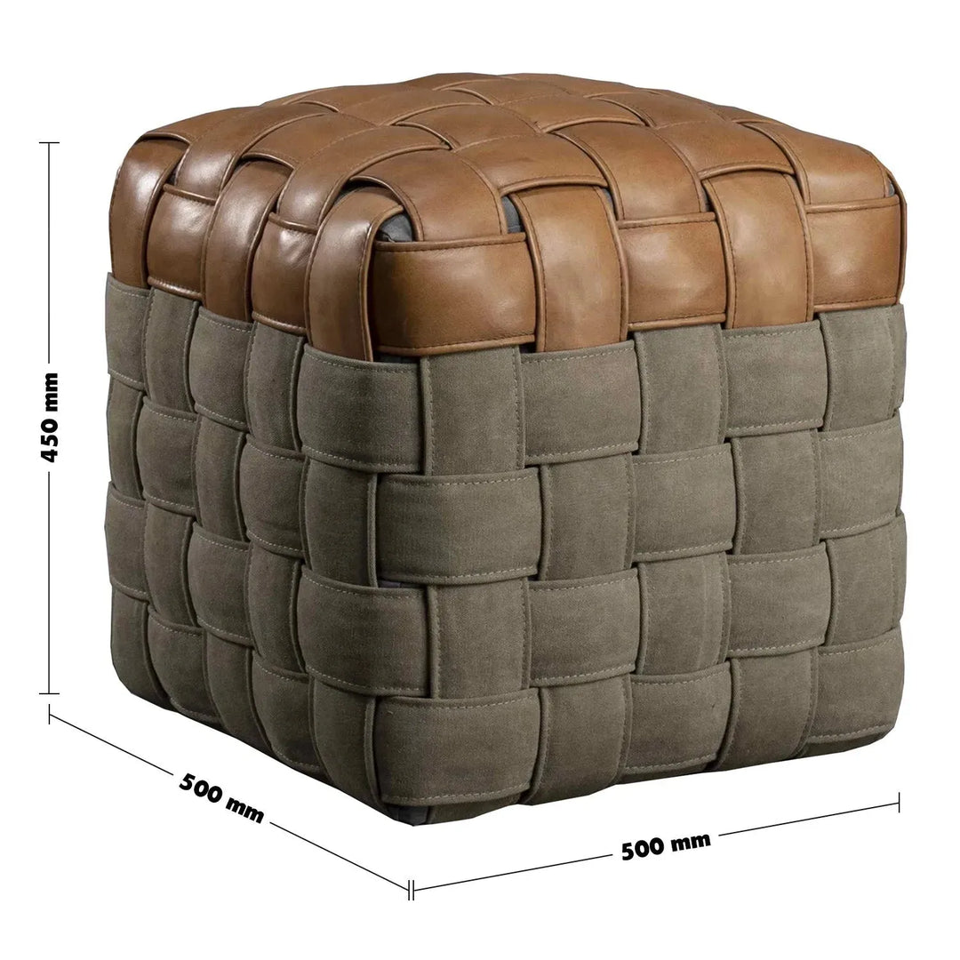 Vintage genuine leather ottoman martin s size charts.