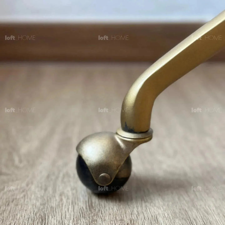 Vintage genuine leather study chair akron detail 1.