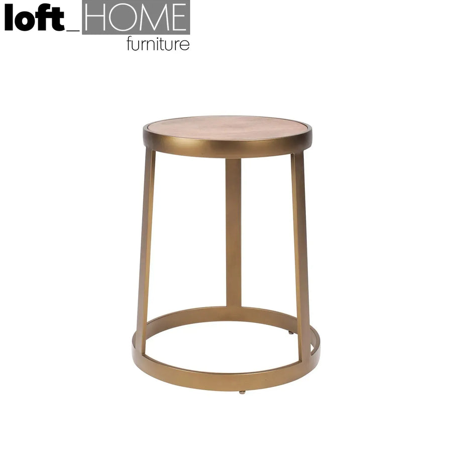 Vintage wooden side table vintage primary product view.